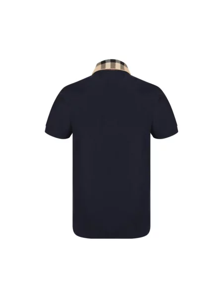 Koszulka polo Burberry niebieska