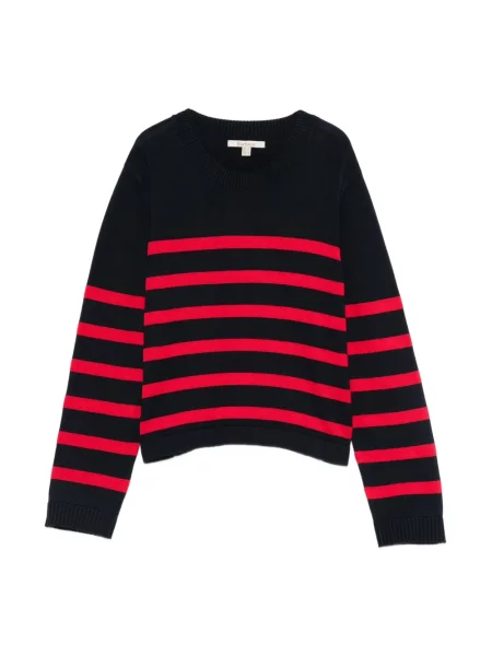 Sweter Barbour w paski z okrągłym dekoltem