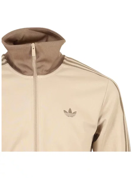 Klasická běžecká bunda Adidas hnědá