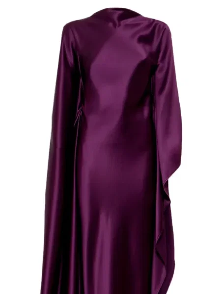 Rochie maxi Acler drapată violet