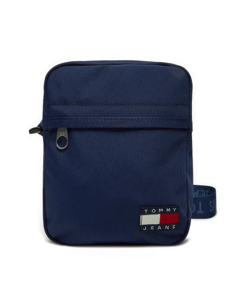 Torbica za okrog pasu Tommy Jeans modra