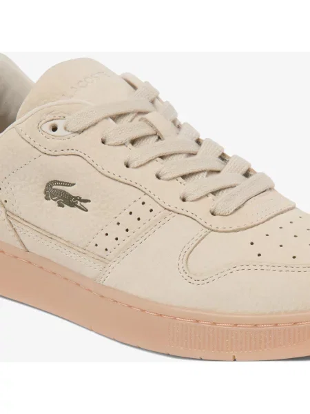 Кроссовки Lacoste бежевые