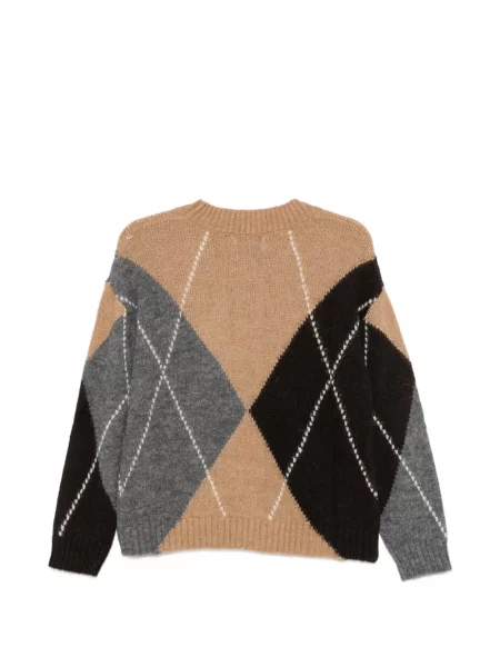 Pulover Alpha Studio cu model argyle
