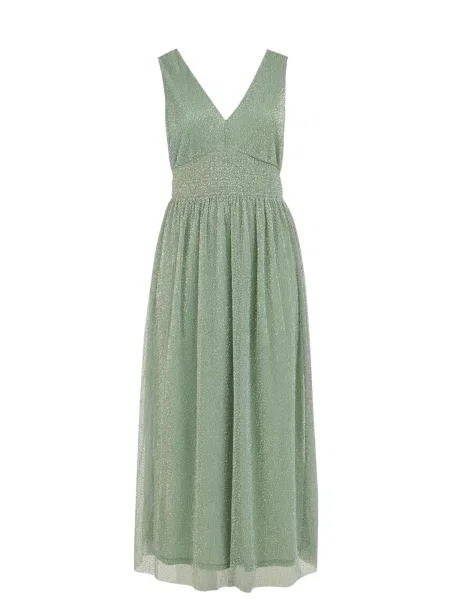 WE Fashion Rochie de seară pastel verde