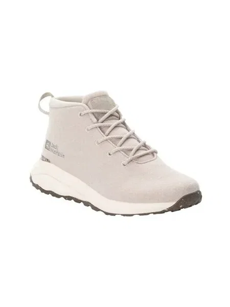 Vlnené tenisky Jack Wolfskin sivá