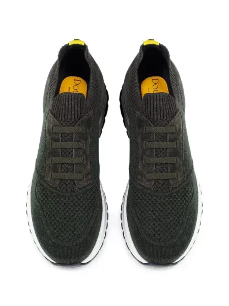 Sneakerși Doucal's tricotate verde