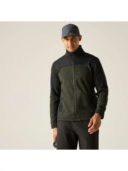 Bluza polarowa Highton z zamkiem błyskawicznym czarna