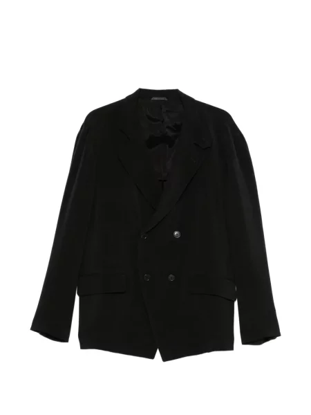 Geacă Giorgio Armani cu două rânduri de nasturi negru