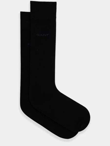Чорапи Gant 3 чифта черно