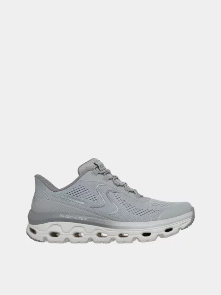 Кросівки повсякденні Skechers GLIDE-STEP SOLE текстиль/штучна шкіра сірий
