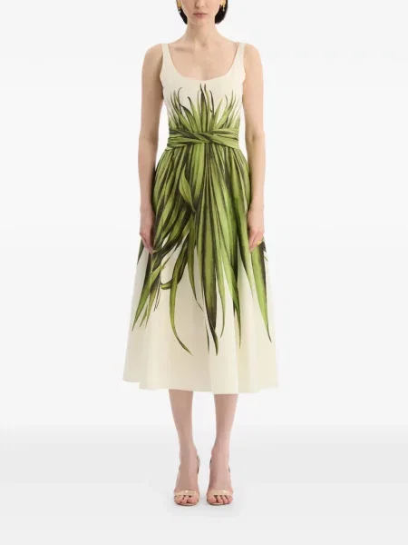 Rochie Oscar De La Renta din poplin
