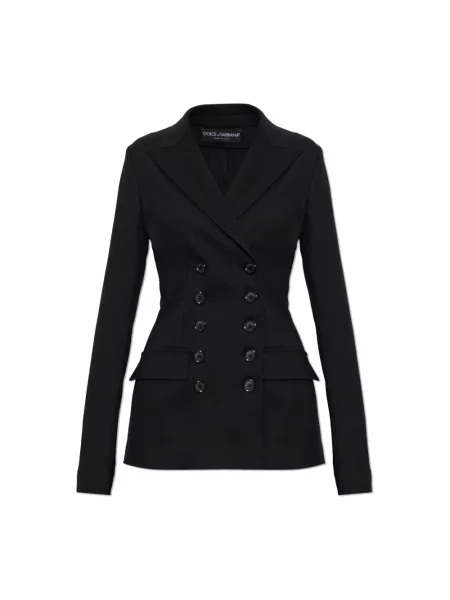 Marynarka Dolce And Gabbana wełniana czarna