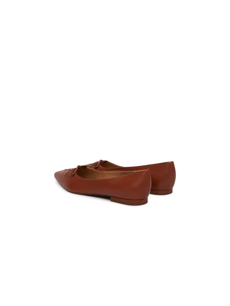 Lauren Ralph Lauren Slip On cipele LONDYN svijetlosmeđa smeđa