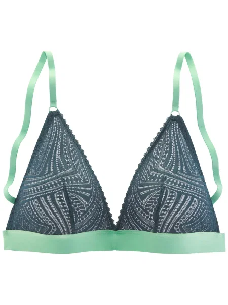 S.Oliver Nedrček petrol / svetlo zelena