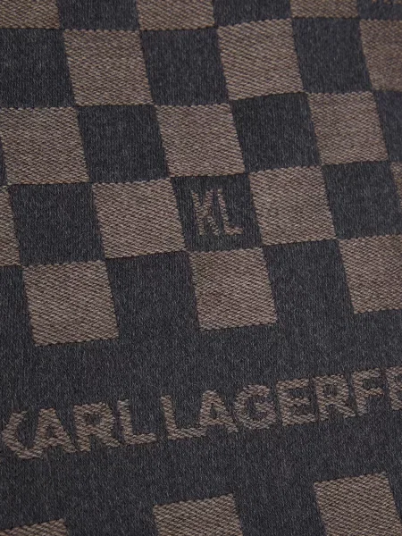 Шарф Karl Lagerfeld коричневый