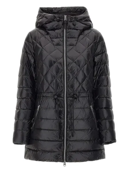 Palton Mackage cu glugă negru