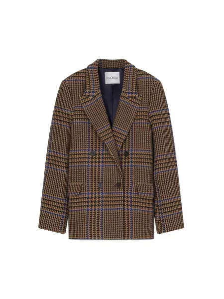Closed Marynarka beige czarna