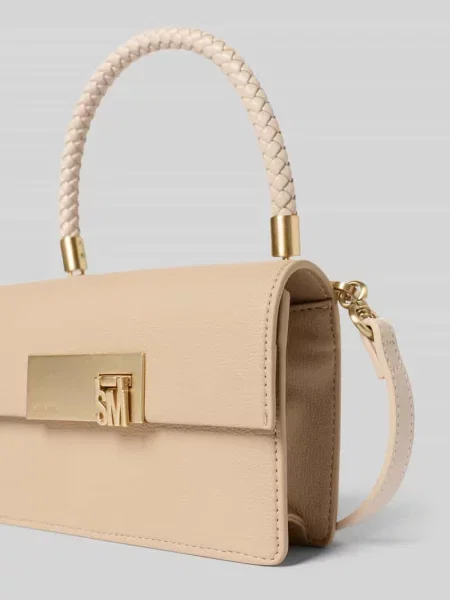 Torebka z uchwytem model ‘Bnesta’ Steve Madden beżowa