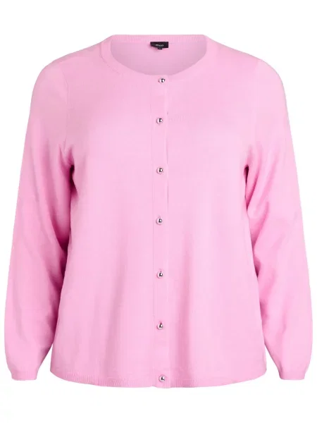 Zizzi Geacă tricotată Caella' roz