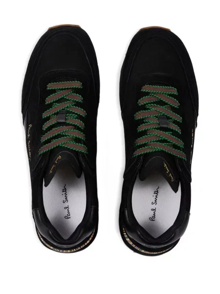 Sneakerși Paul Smith cu dungi negru