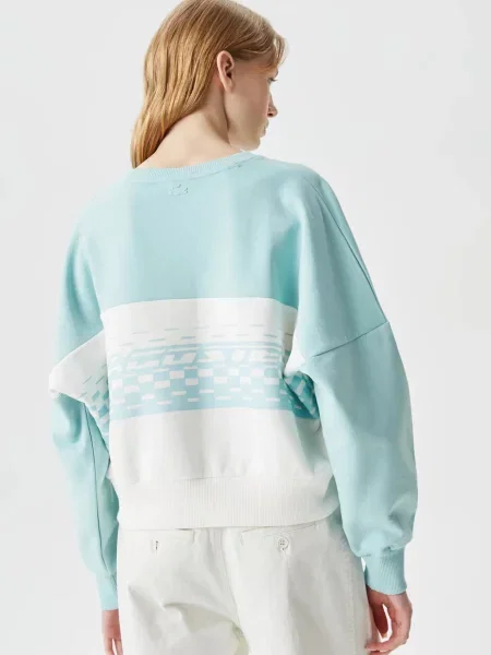 Світшот Lacoste блакитний