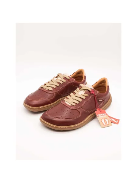 Sneakersy Pikolinos Barefoot Bordó červené