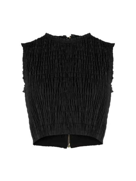 Top Patou o krotszym kroju czarny