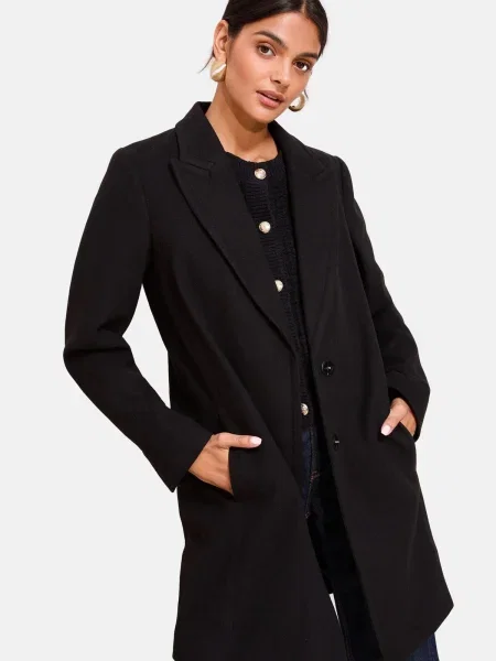 Friends Like These Palton de primăvară-toamnă negru