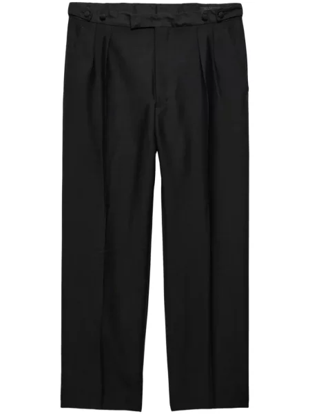 Pantaloni Prada plisate negru