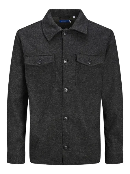 JACK & JONES Geacă de primăvară-toamnă grafit gri