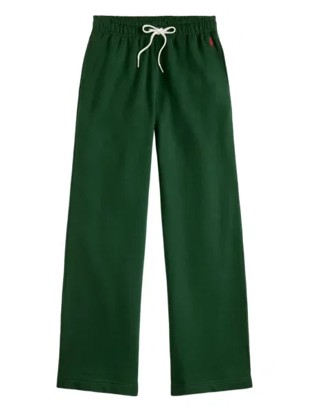 Kratak samt polo majica Polo Ralph Lauren s vezom crna