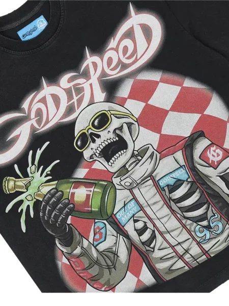 Tricou Godspeed negru