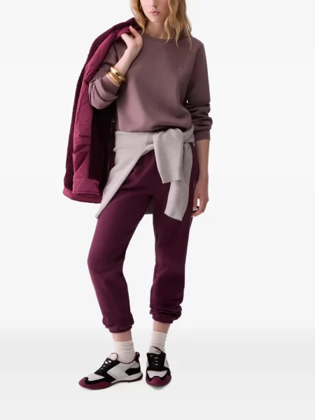 Pantaloni Liu Jo din fleece violet