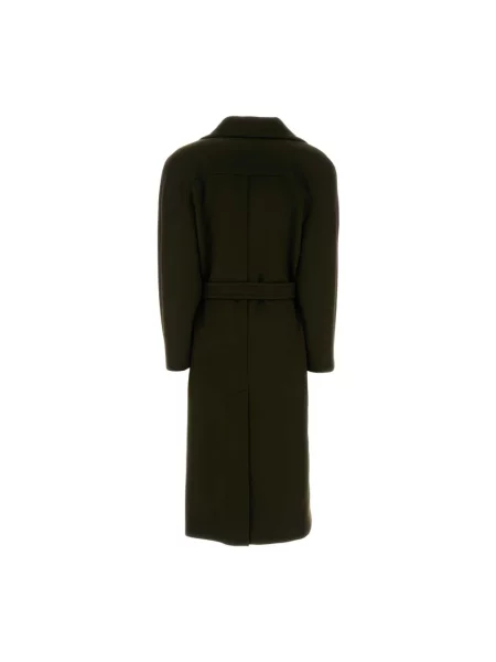 Płaszcz Stella Mccartney wełniany dwurzędowy zielony