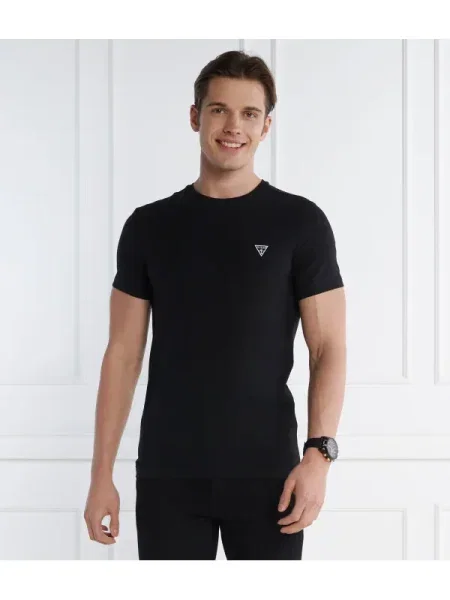 Guess Underwear Tricou CALEB HERO | | stretch negru