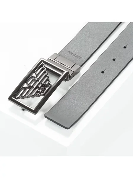 Emporio Armani Pánský pásek černá