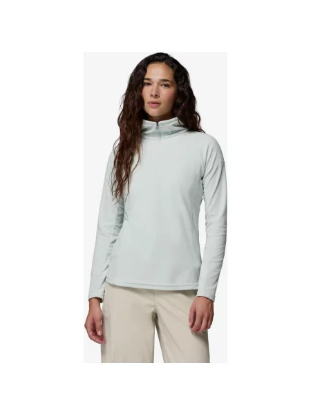 Polar Columbia Glacial Fleece IV Half Zip niebieski bardzo jasny XS biała