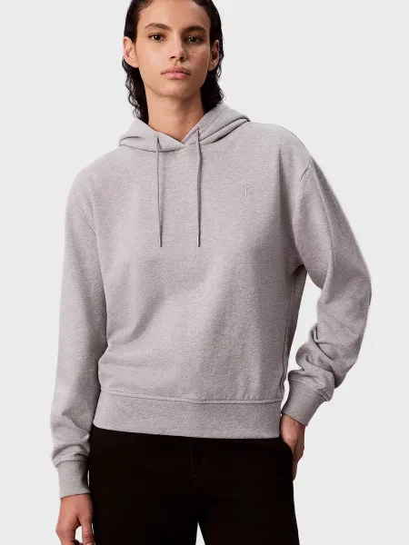 Махрова толстовка Calvin Klein Jeans сіра