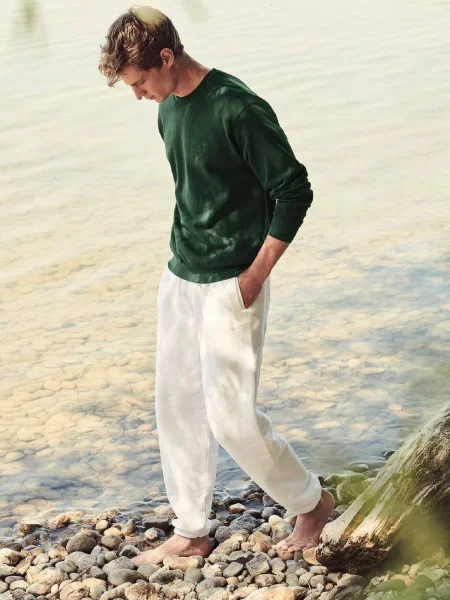 Pulover Fruit Of The Loom zelena