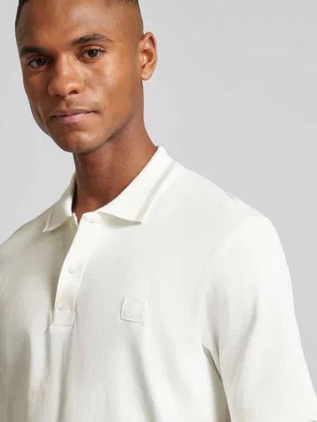 Koszulka polo o kroju Regular Fit z czystej bawełny Marc O'polo białe