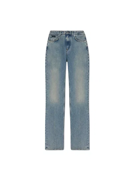 Jeansy Dolce And Gabbana retro niebieskie