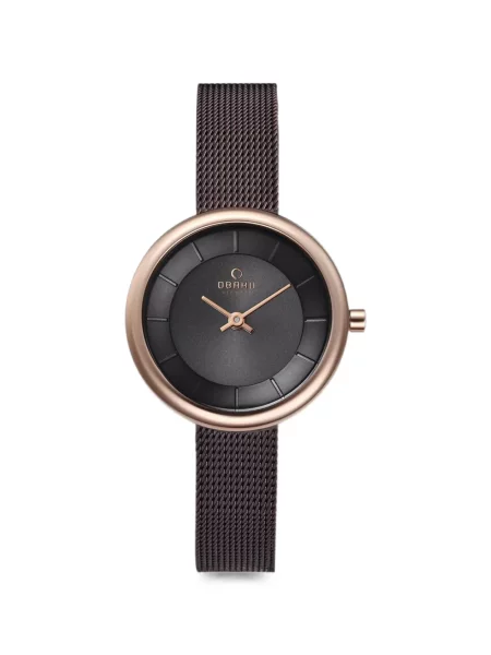 Ceas Obaku clasic negru