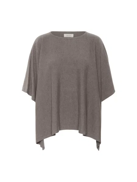 Part Two Ponczo Tilannapw beige brązowe