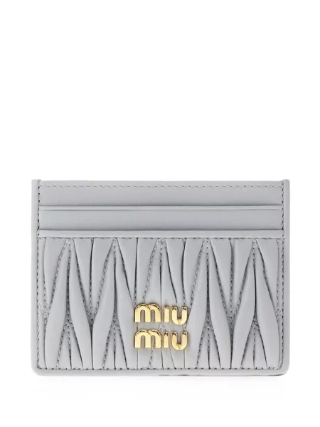 Portofel Miu Miu gri