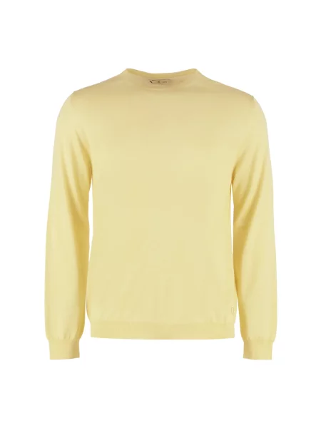 Jedwabny sweter The (alphabet) żółty