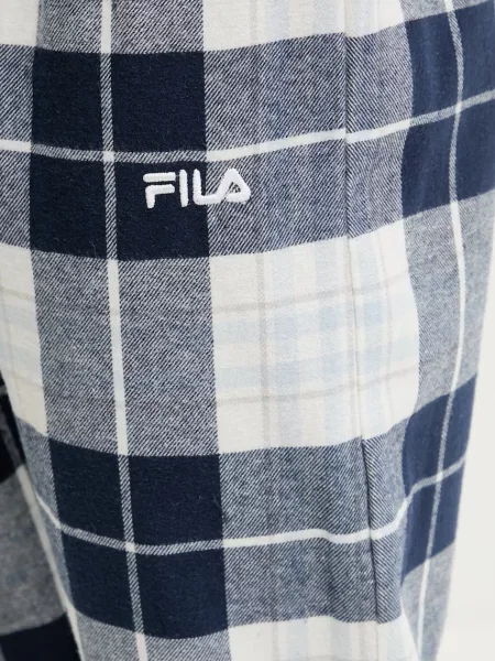 Піжама Fila візерунок бордовий