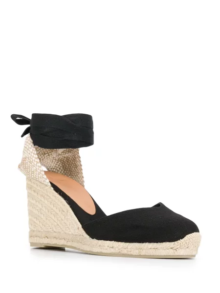 Éksarkú espadrilles Castaner fekete