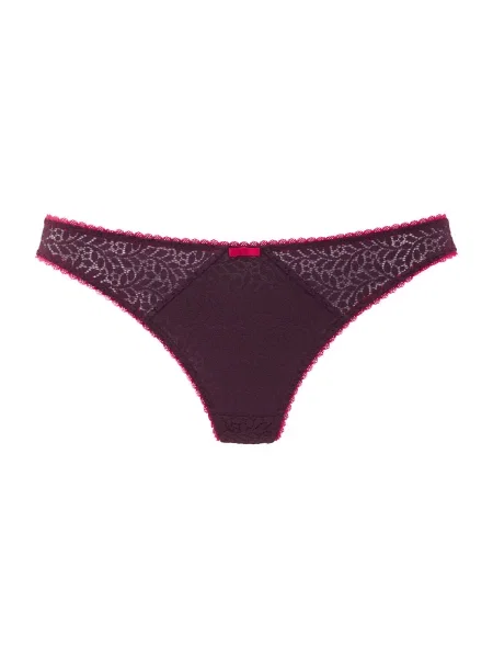 NUANCE Tanga thong lila