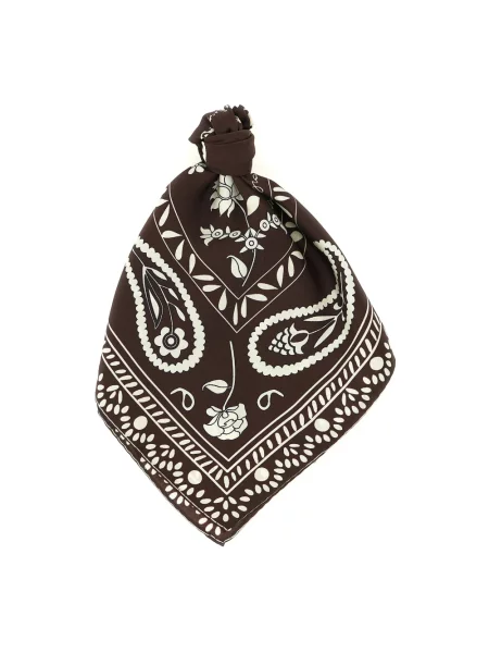 Chusta Alberto Biani brązowa