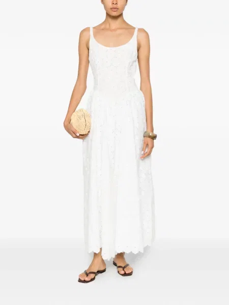 Rochie maxi Faithfull The Brand alb